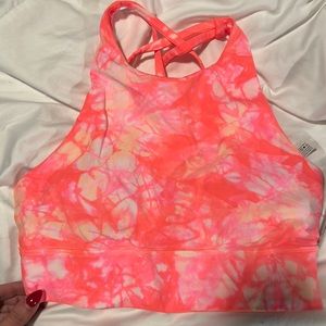Lulu lemon tie dye sports bra